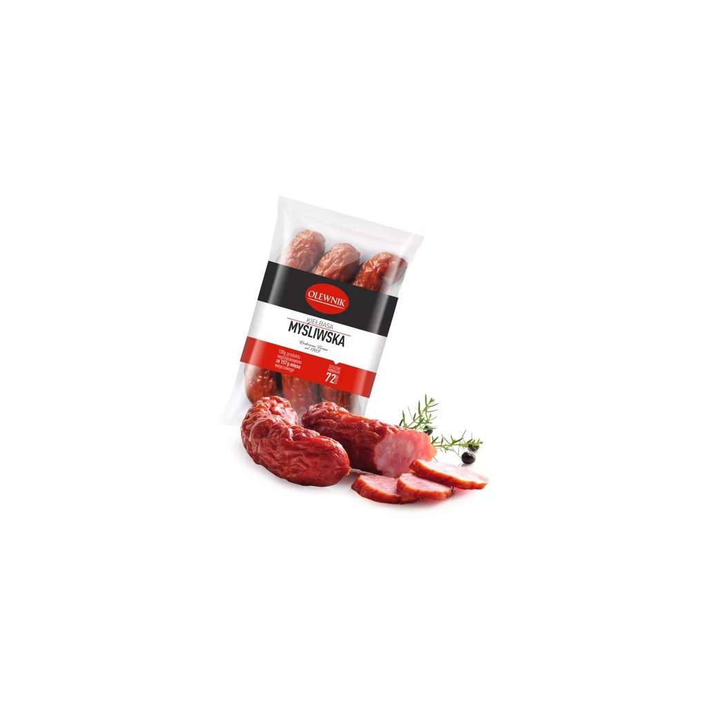 [rc03-04-00565-rc04-667] Kiełbasa Myśliwska Olewnik 180 g