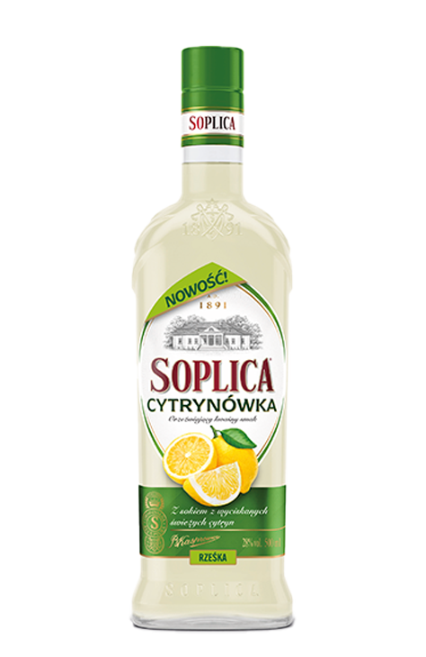 [r011-01-00427-V115-690] Liqueur Polonaise au Citron Soplica 28% 500 ml