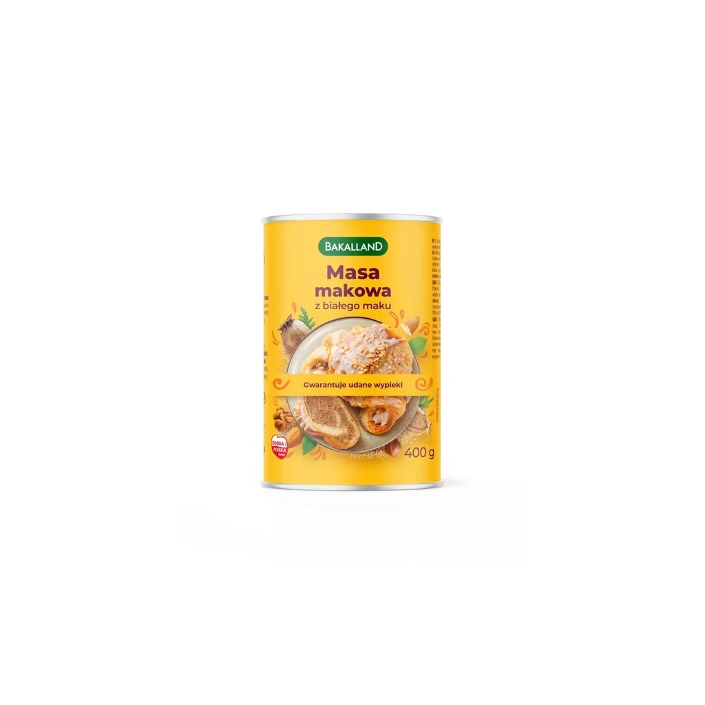 [r010-01-00409-] Préparation au Pavot Blanc pour Gâteaux Bakalland 400 g