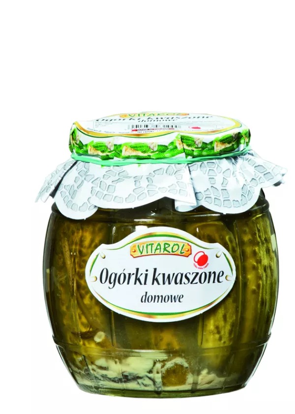 Ogórki kiszone domowe 750 g Vitarol