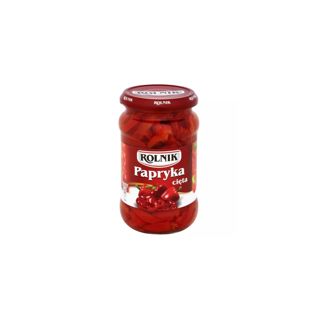 [r001-05-00034-] Poivrons Marinés en Lamelles Rolnik 370 ml