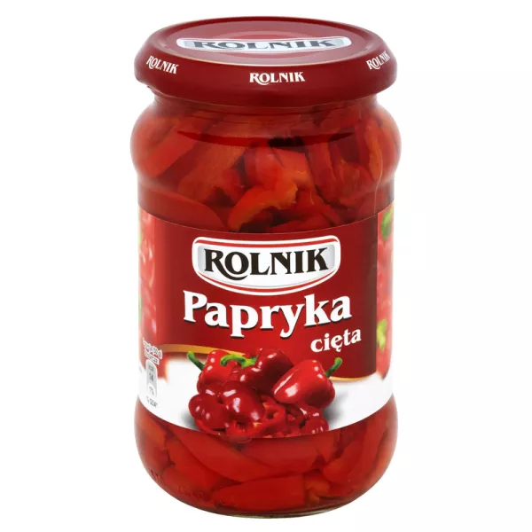 Poivrons coupés Rolnik 370 ml