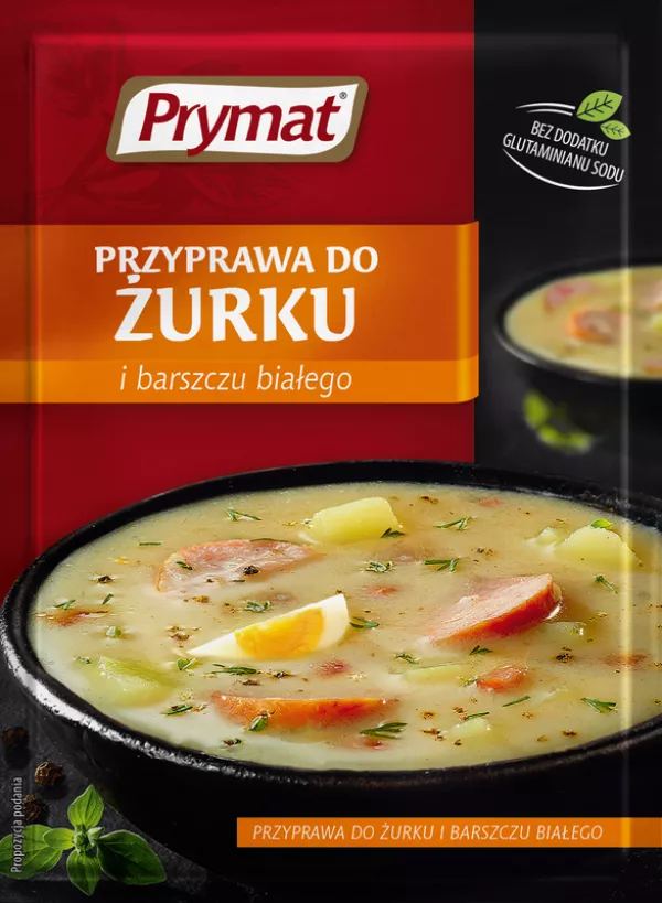 PRZYPRAWA 25G DO ZURKU I BARSZCZU BIALEGO PRYMAT