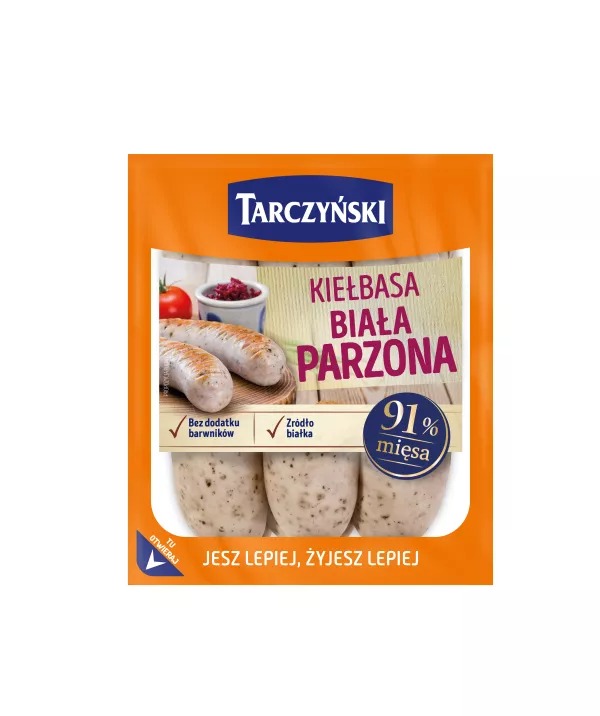 Saucisse blanche polonaise cuite env. 0,65kg Tarczyński