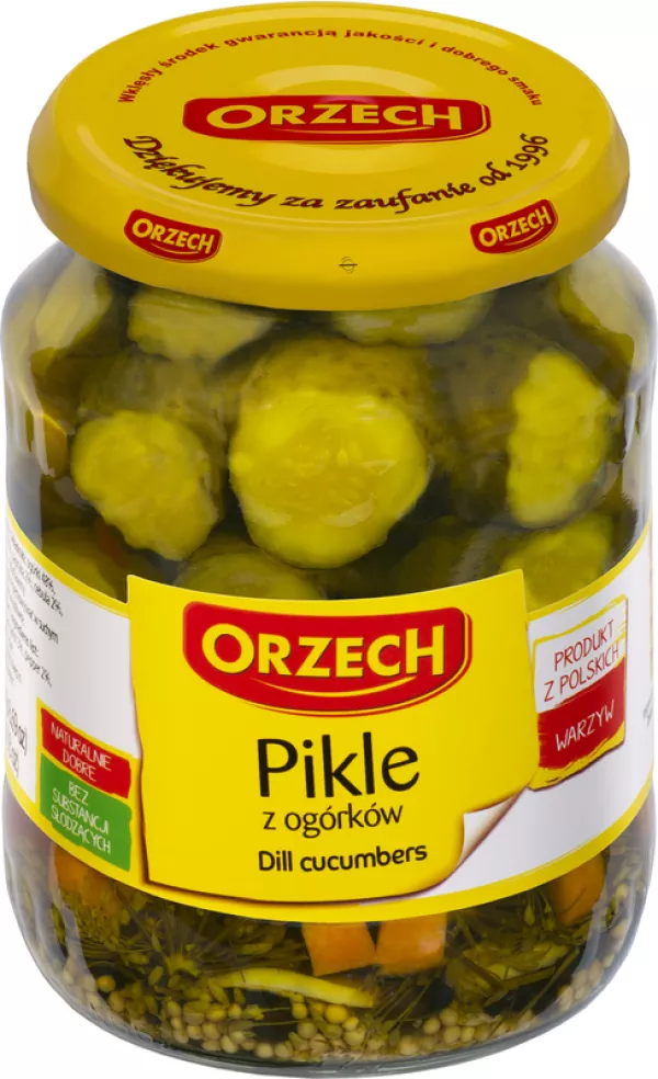Cornichons au vinaigre Orzech 690 g