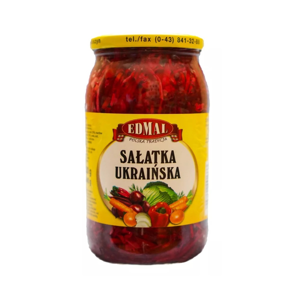 [r001-02-00029-] Sałatka Ukraińska Edmal 820 g