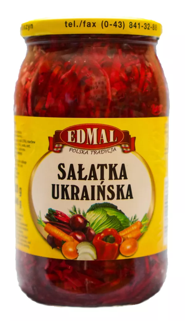 Salade ukrainienne 820 g Edmal