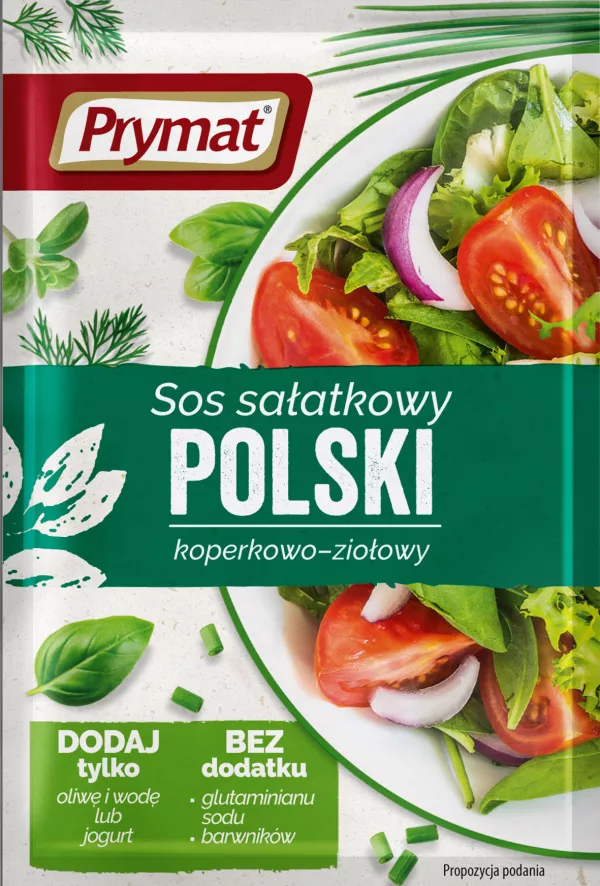 Sos sałatkowy koperkowo-ziołowy Prymat 9 g