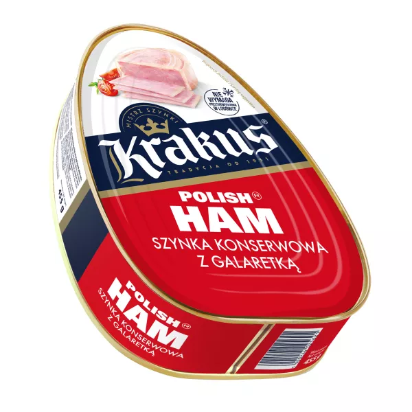 Jambon de porc en conserve Krakus 455 g