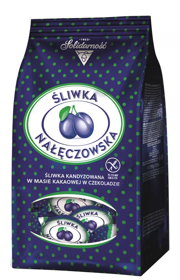 Cukierki Śliwka Nałęczowska Solidarność 350g Colian