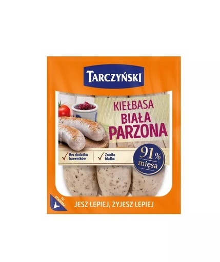 [rc01-01-00531-] Kiełbasa biała parzona 0,65 kg Tarczyński
