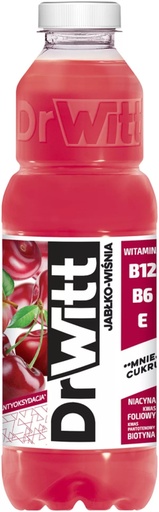 Napój Dr Witt Premium Antyoksydacja Jabłko-Wiśnia 1L Maspex PET
