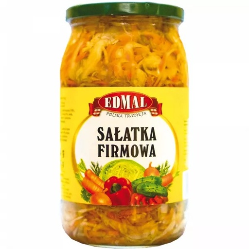 [r001-02-00027-] Sałatka Firmowa 820g Edmal