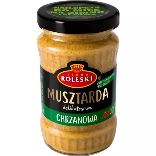 Musztarda Chrzanowa 175g Roleski