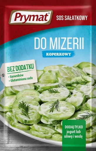 [r005-01-00221-] Sos Sałatkowy do Mizerii Prymat 9g