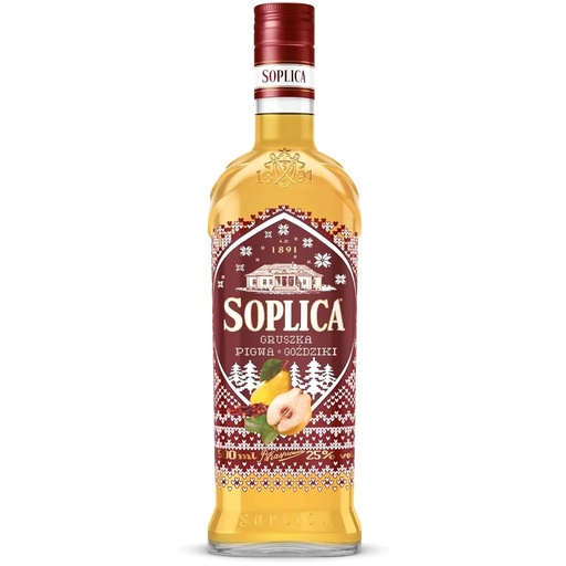 [r011-01-00434-v132] Soplica Vodka poire coing clou de girofle 0,5l 25%