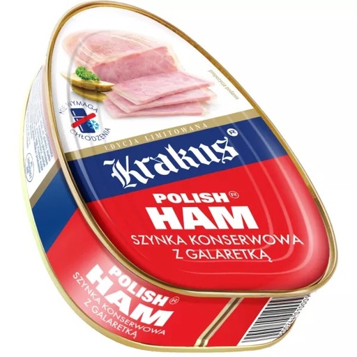 Szynka Konserwowa Wieprzowa Polish Ham Krakus 455g Animex