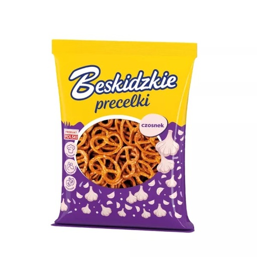 Bretzels 120g à l'Ail Beskidzkie