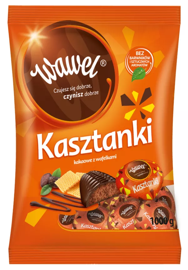 [r009-01-00367-] Chocolats Kasztanki Wawel 1 kg