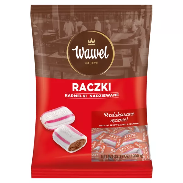 [r009-01-00361-] Bonbons en vrac Raczki 1 kg Wawel