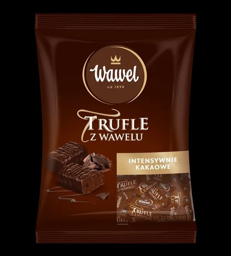 [r009-01-00363-] Bonbons truffes au cacao 1 kg Wawel