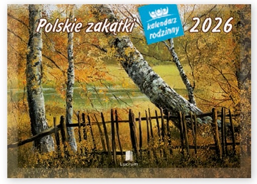 Kalendarz Rodzinny WL06 Polskie Zakątki 2026
