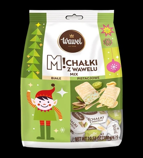 Michałki Blancs Et Pistache MIX 300g