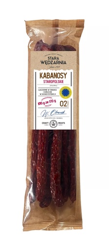 [rc01-01-00502-] Kabanos Staropolski 170g Olewnik