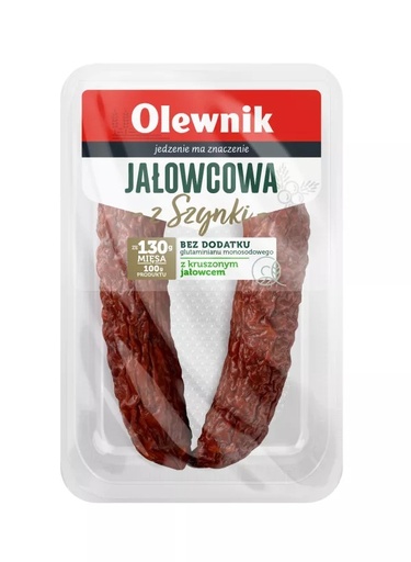 Kiełbasa Jałowcowa 180g Z Szynki Olewnik