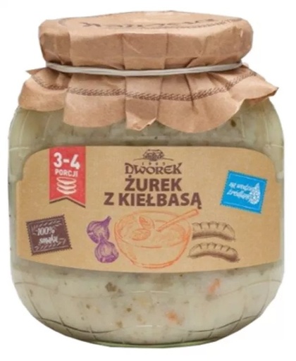 Soupe Zurek Avec Saucisse 680g Dworek