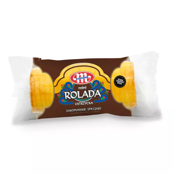 [rc03-01-00503-] Fromage jaune 300 g Rouleau Ustrzycka Mini Mlekovita