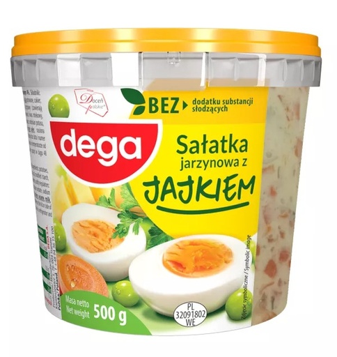 Salatka 500g Jarzynowa Z Jajkiem Dega