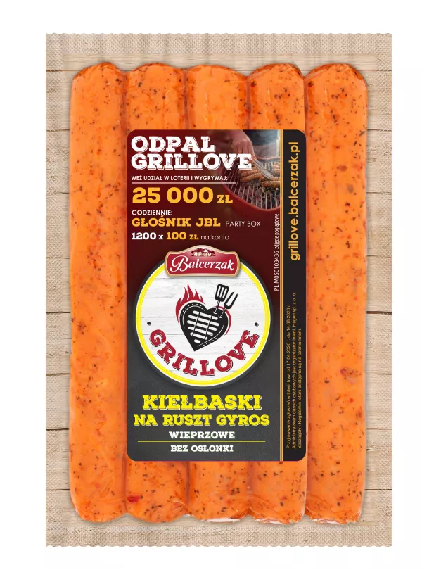 Saucisses à griller Gyros Balcerzak 250 g