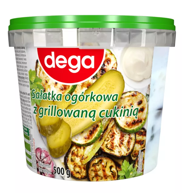 Sałatka Ogórkowa z Grillowaną Cukinią Dega 500 g