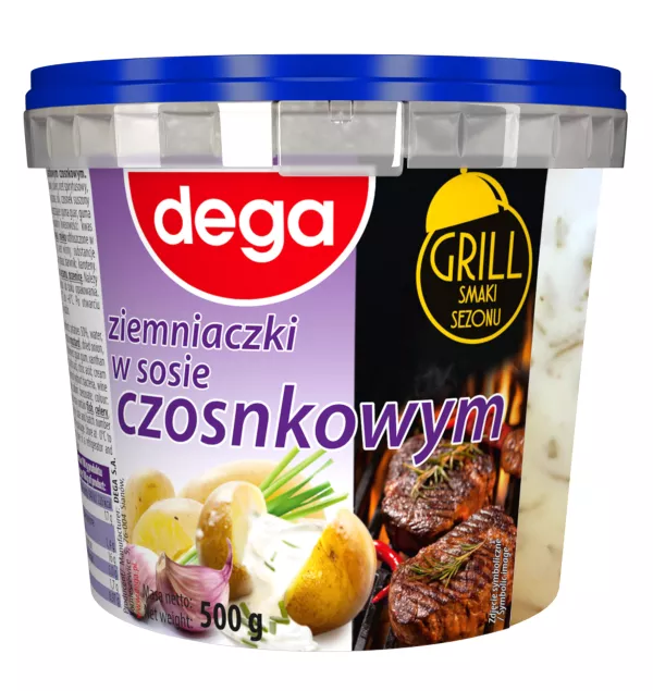 Ziemniaczki w sosie czosnkowym Dega 500 g