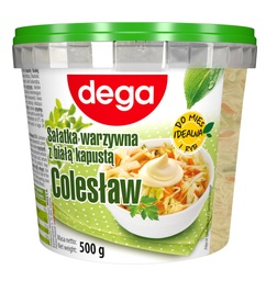Salade de légumes avec chou blanc Colesław Dega 500g