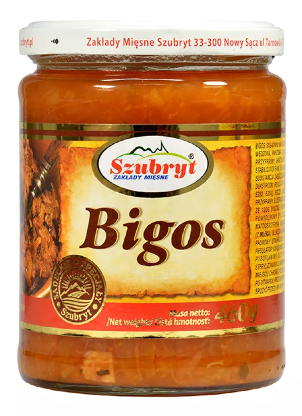 [r002-03-00040-r002-058] Szubryt Bigos 460 g