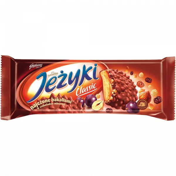 [r007-01-00247-r007-308] Herbatniki Jeżyki Classic w czekoladzie Goplana 140 g