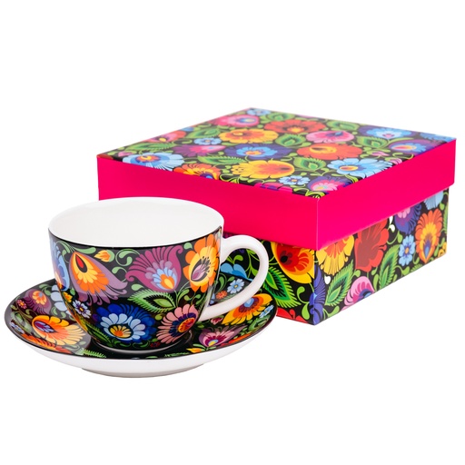 [F26483] Tasse avec soucoupe KRYSIA, capacité 220 ml