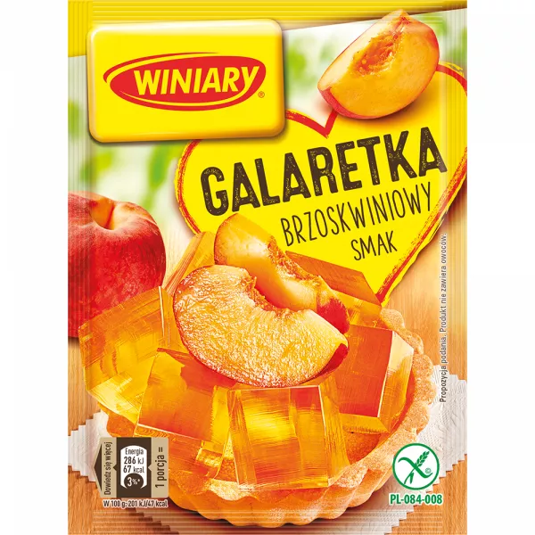 [r005-01-00175-r005-236] Gelée de pêche 71 g Winiary