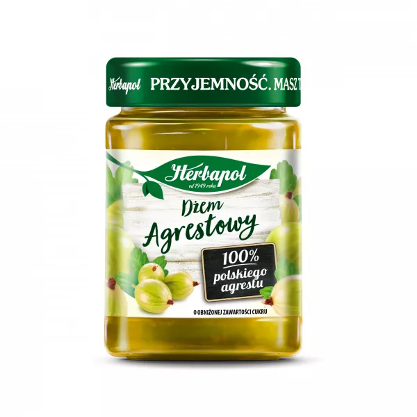 [r003-133] Dżem Agrestowy Herbapol 280 g