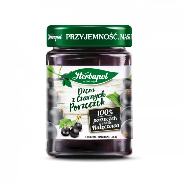 [r003-06-00102-r003-138] Dżem Czarna Porzeczka Herbapol 280 g