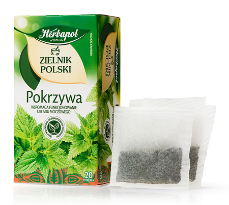 [r010-01-00395-r010-403] Herbata Ziołowa Pokrzywa 20x1,5g Herbapol