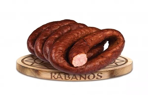 [rc01-496] Kiełbasa Wieprzowa z Dodatkiem Cielęciny Ok 1,1kg Kabanos Jabłonka 