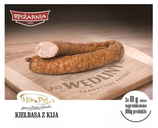 [rc01-01-00486-rc01-526] Saucisse polonaise 'z Kija' env. 1kg Nik-Pol