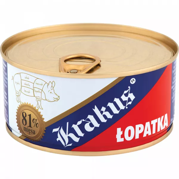 [r003-05-00090-r003-124] Épaule de porc en conserve Krakus 300 g
