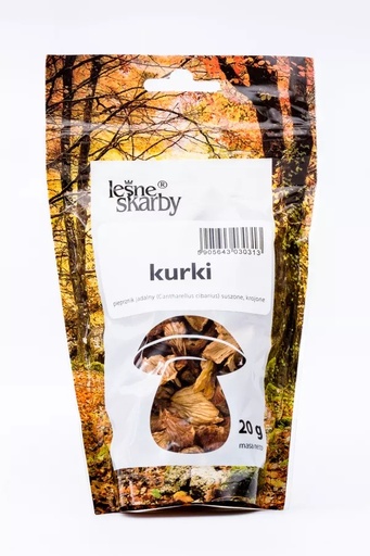 [r004-165] Girolle Séchée Coupée 20g Kasol