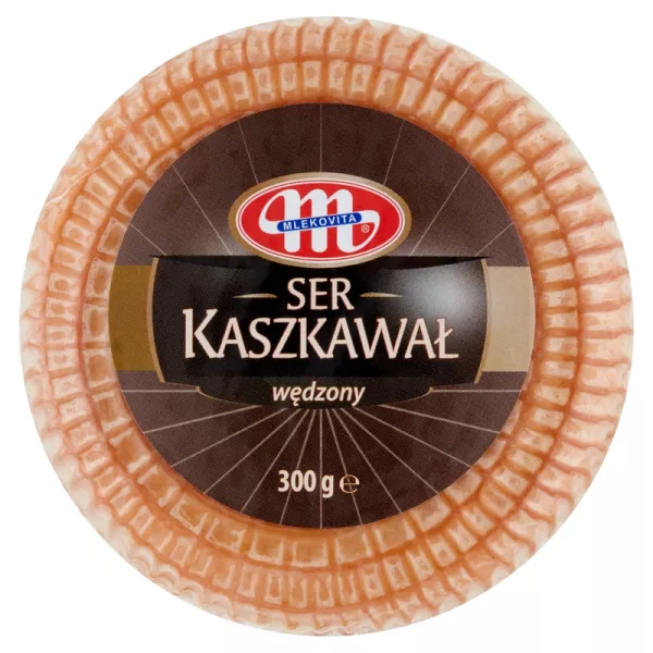 [rc03-03-00553-rc03-589] Ser żółty Kaszkawał wędzony Mlekovita 300 g