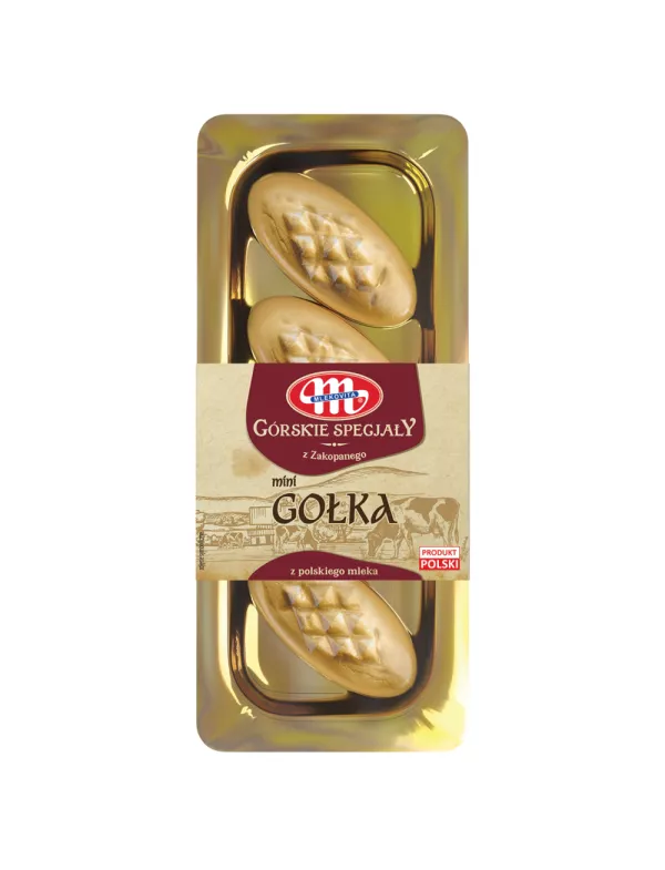 [rc03-03-00552-rc03-586] Fromage à pâte pressée Minigolki Zakopiańskie Specjały Mlekovita 160 g (4x40 g)