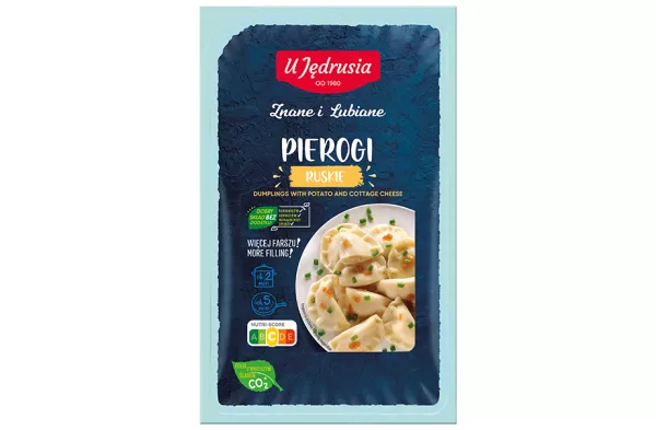 [rc02-02-00541-rc03-614] Pierogi Ruskie U Jędrusia 400 g